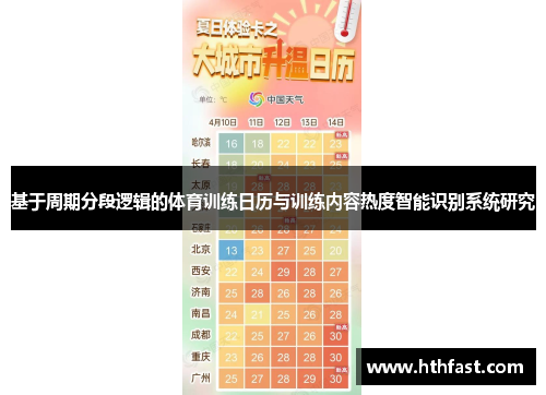 基于周期分段逻辑的体育训练日历与训练内容热度智能识别系统研究